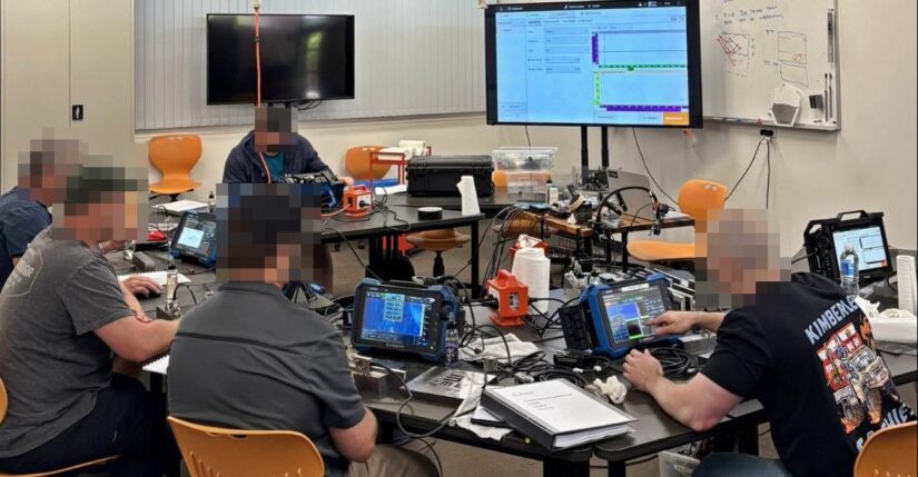 Big thanks to Evident for backing us with the equipment for Australia’s first FMC/TFM course.